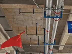 南雄管廊支架的安装方法